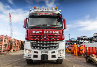 Chris Bennett Heavy Haulage, Ant Bennett, Jim Lad, Mercedes-Benz SLT 8x4, Scania S730 8x4, Specialist Transport, Family company, heavy haulage, Nooteboom Trailers, Broshuis, Arocs SLT 4163