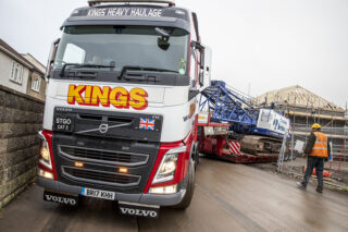 Kings Heavy Haulage, Super Truckers, golden jubilee, 50th anniversary, Volvo Trucks, Steve King, heavy haulage, specialist transport, FH540 8x4 tridem, palfinger cranes, Nooteboom, Broshuis, Andrew Upton, Mark Bartlett, ballast trailer