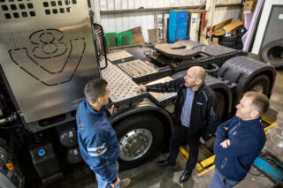 Smiths Heavy Haulage S Series 8x4 Volvo Tractor
