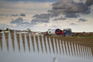 McFadyens Transport, Charles McFadyen, Wind Transport, Scania R164/580, Scania Longline, Scania Longline 8x4, tribute, wind energy, Special Truck Interiors, Oshkosh, Nooteboom, Goldhofer, windfarm, Enda