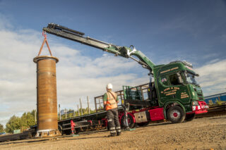 S Lyon & Son, Craig Lyon, Warren Lyon, Ben Oglesbee, Jamie Pilbeam, Volvo Trucks UK, Scania GB, heavy haulage, Fassi Crane, Crane Mounted equipment