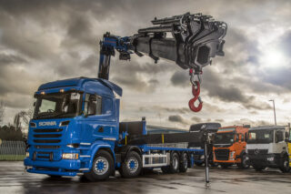 PM Group Scania Crane Mounted Vehicle