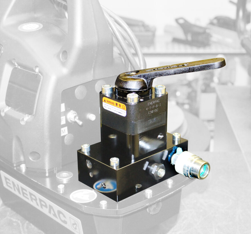 Enerpac Announce New Venturi Valve for Single Acting Cylinders