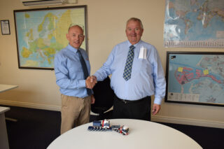 MAN Truck & Bus, Collett & Sons Ltd, John Donnelly, Geoff Davies, David Collett. Lincoln Collett