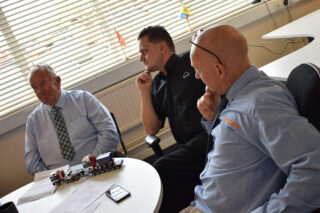 John Donnelly, Geoff Davies & David Collett