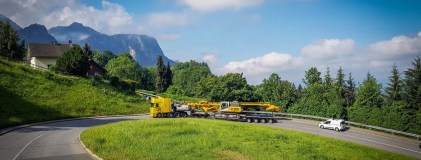 Hämmerle Spezialtransporte Tools for the High Mountains