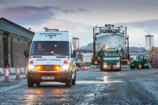 Cadzow Heavy Haulage Wide Load Escort