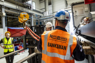 Keith Rhodes Machinery Installations, Collett & Sons and Projector Lifting Service