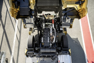MAN continues to rely on its efficient and powerful engines in the new generation of vehicles..