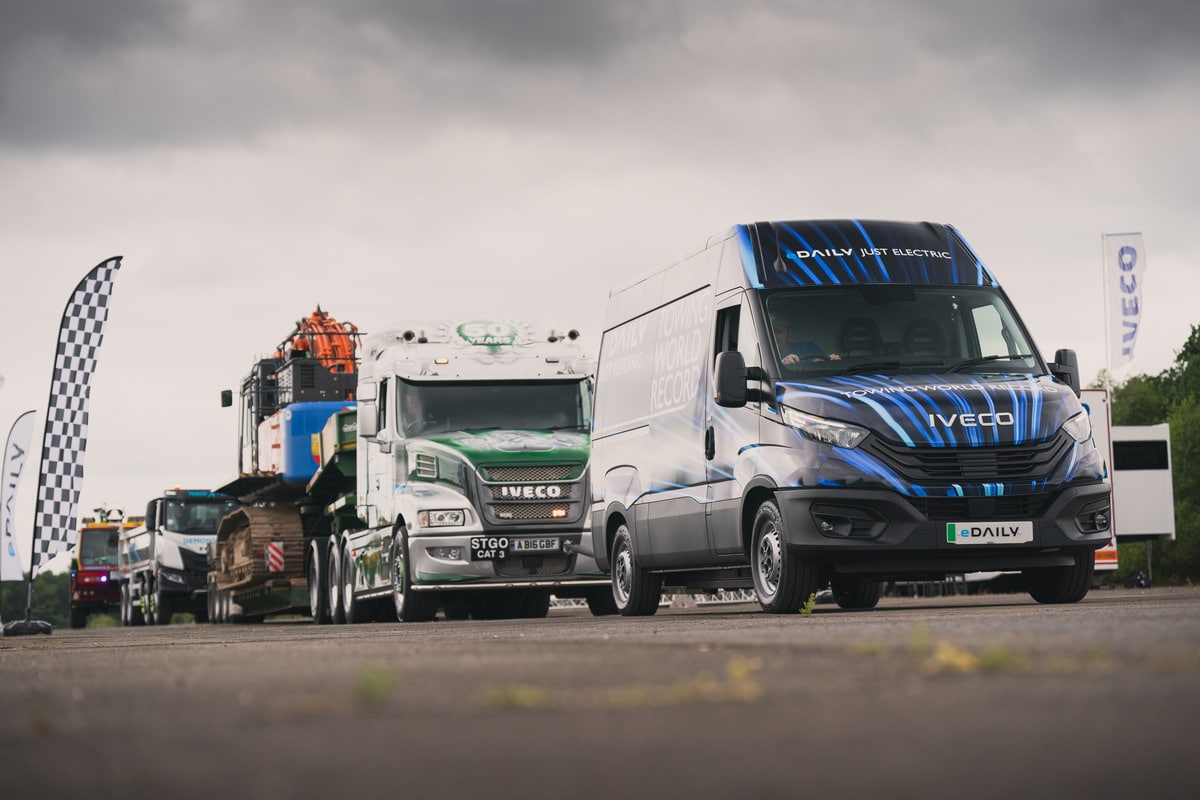 IVECO eDaily Van Breaks World Record