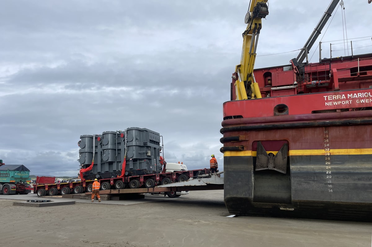 Robert Wynns & Allelys Transformer Delivery Project