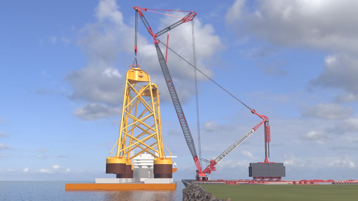 Mammoet Take on Taiwan's Offshore Wind Industry