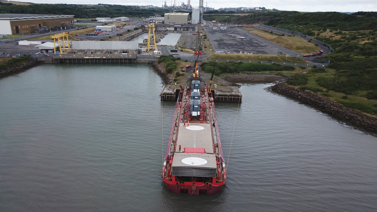 Robert Wynn's Terra Marique Delivers Four Transformers for Pembroke Power Station