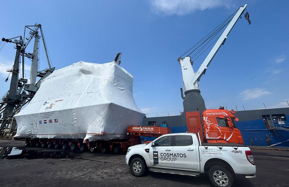 Hydro Plant Move for Cosmos Shipping Services