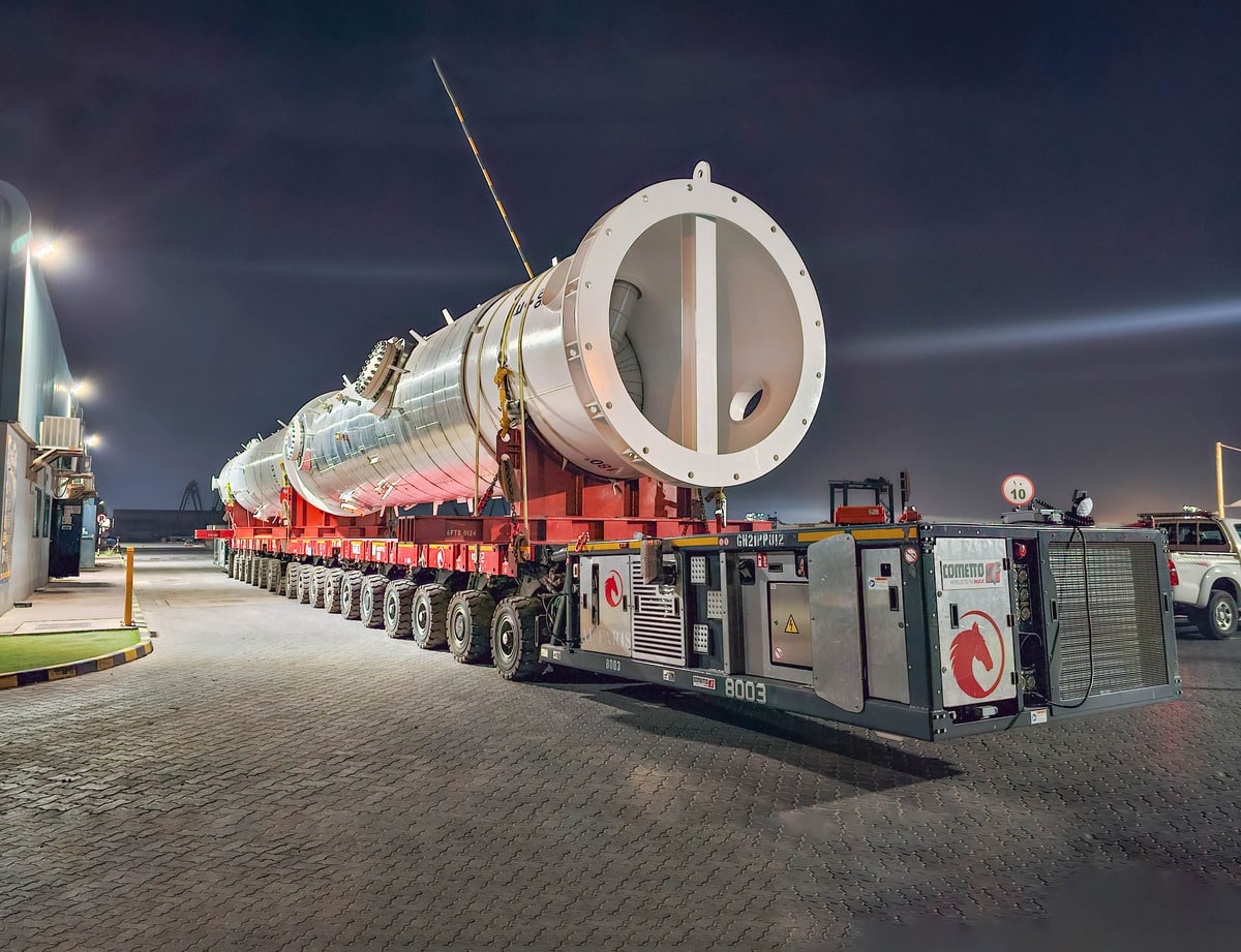 18 Cometto Axle Lines for Al Faris Transport Project