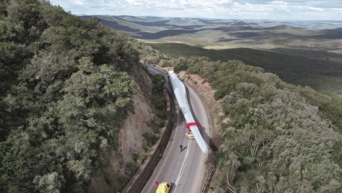 Scheuerle Rotor Blade Transport Systems in Use by Vanguard