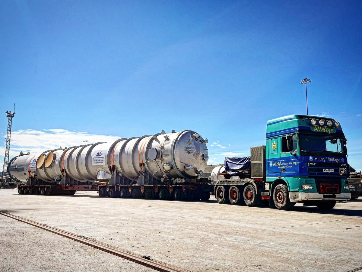 Allleys Transport Heat Exchanger to Lazenby