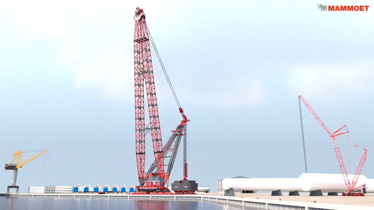 Mammoet's Upcoming SK6000, the World's Largest Ring Crane