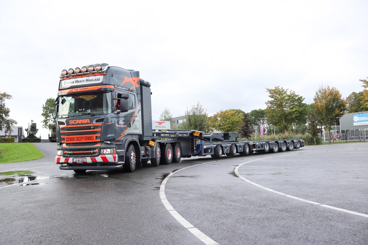 Cooper Heavy Haulage  Introduces 3+5-Axle SL2 Semi Low Loader