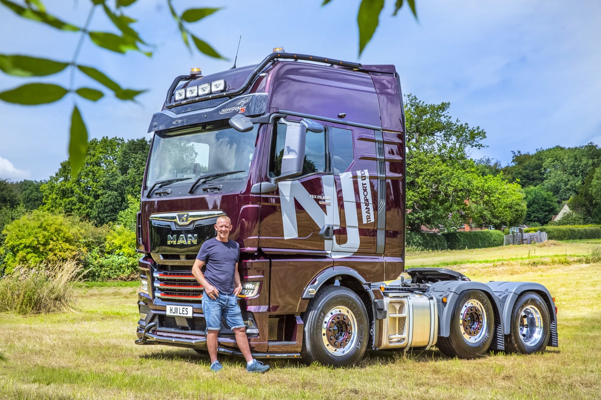 MAN TGX 26.640 Individual Lion S strikes a pose for NJI Transport Ltd.