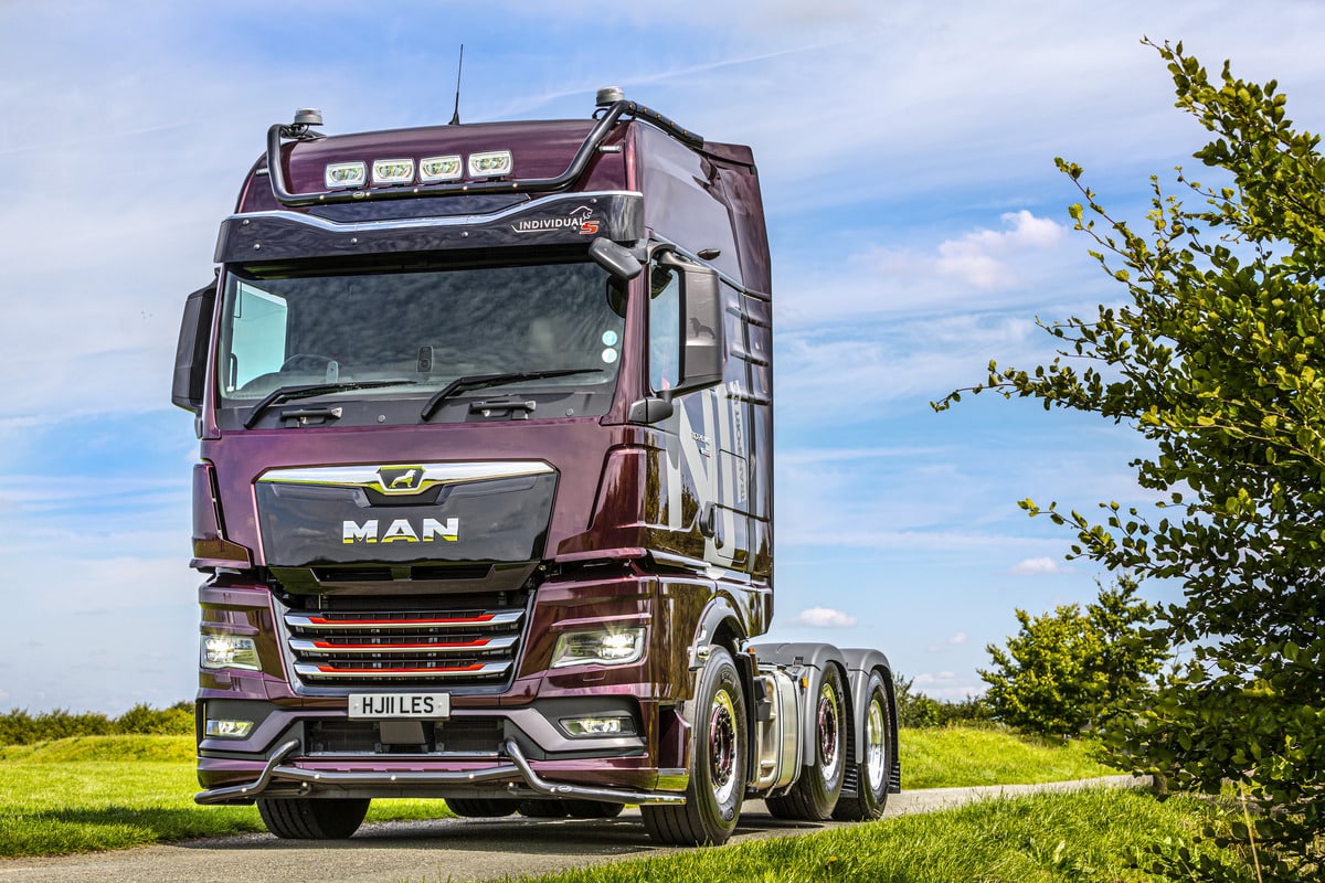 NJI Transport's New MAN TGX 26.640 Individual Lion S