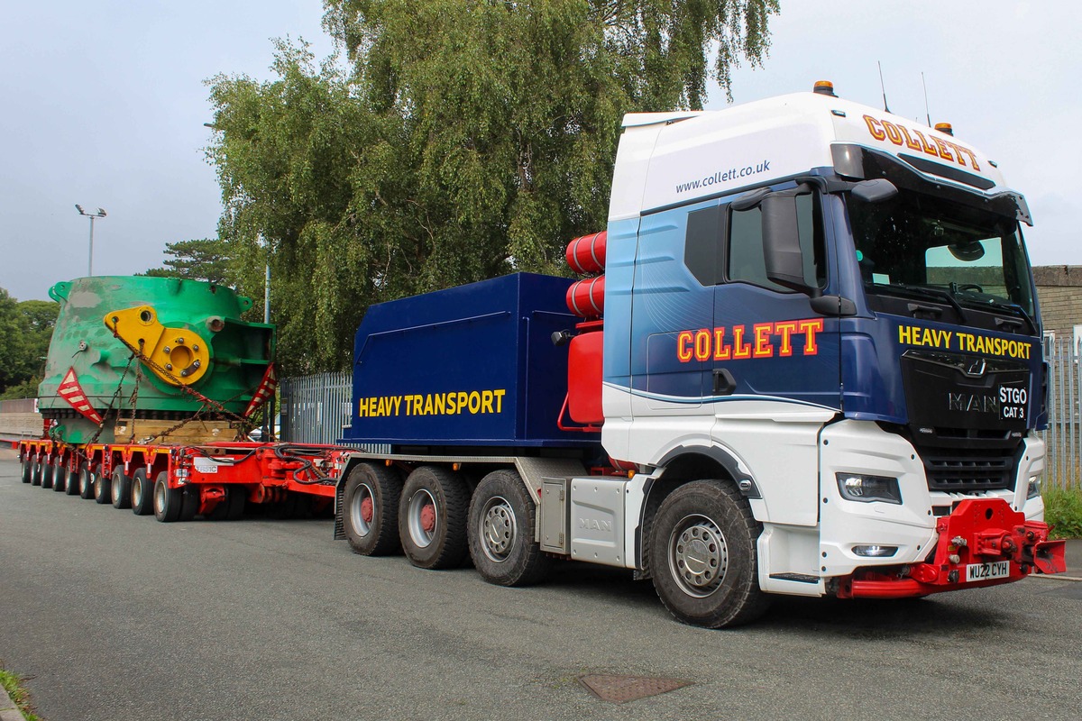 Collett Transports Redundant Valves for Dinorwig Hydro-Power Station