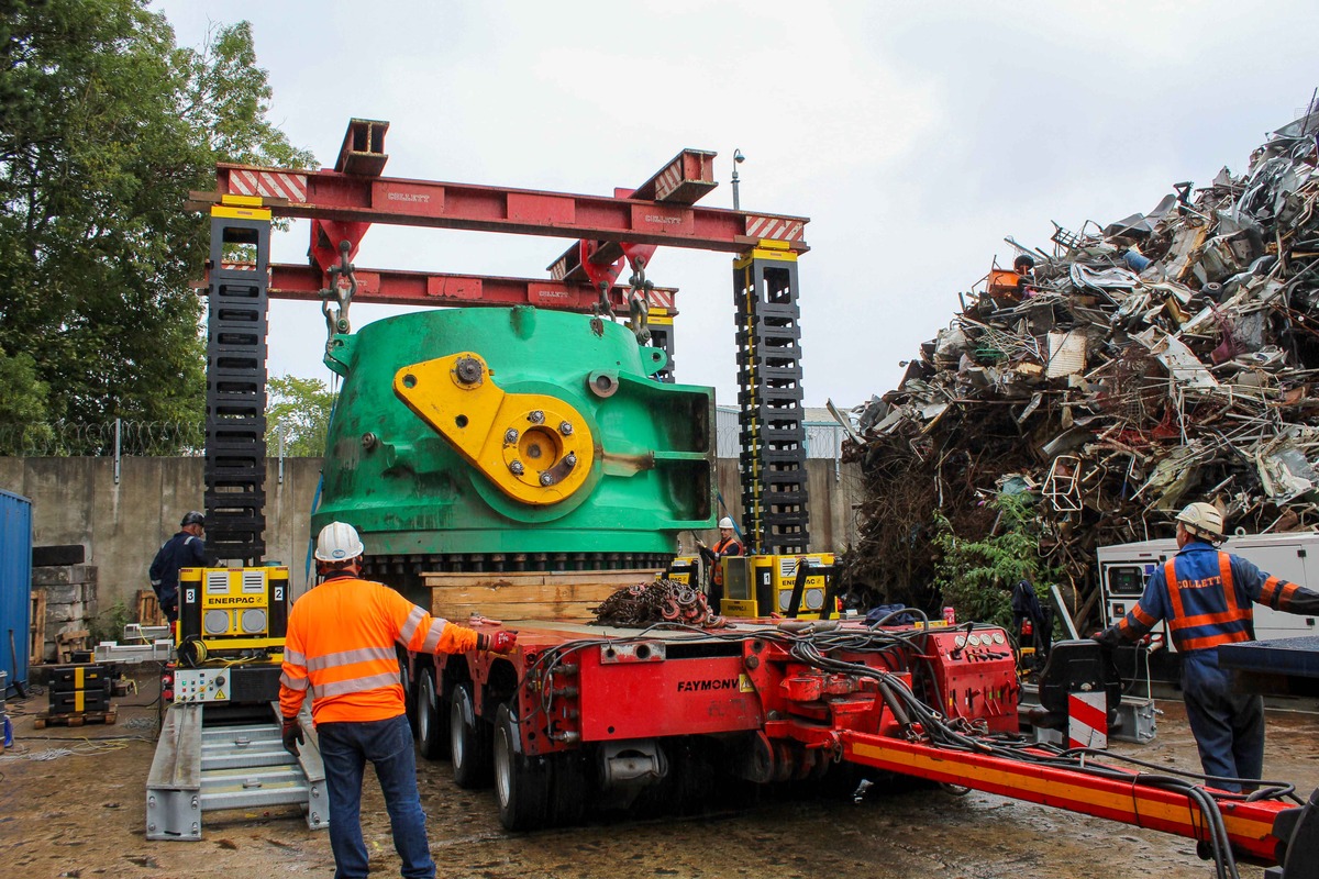 Collett Transport Valves for Dinorwig Power Station