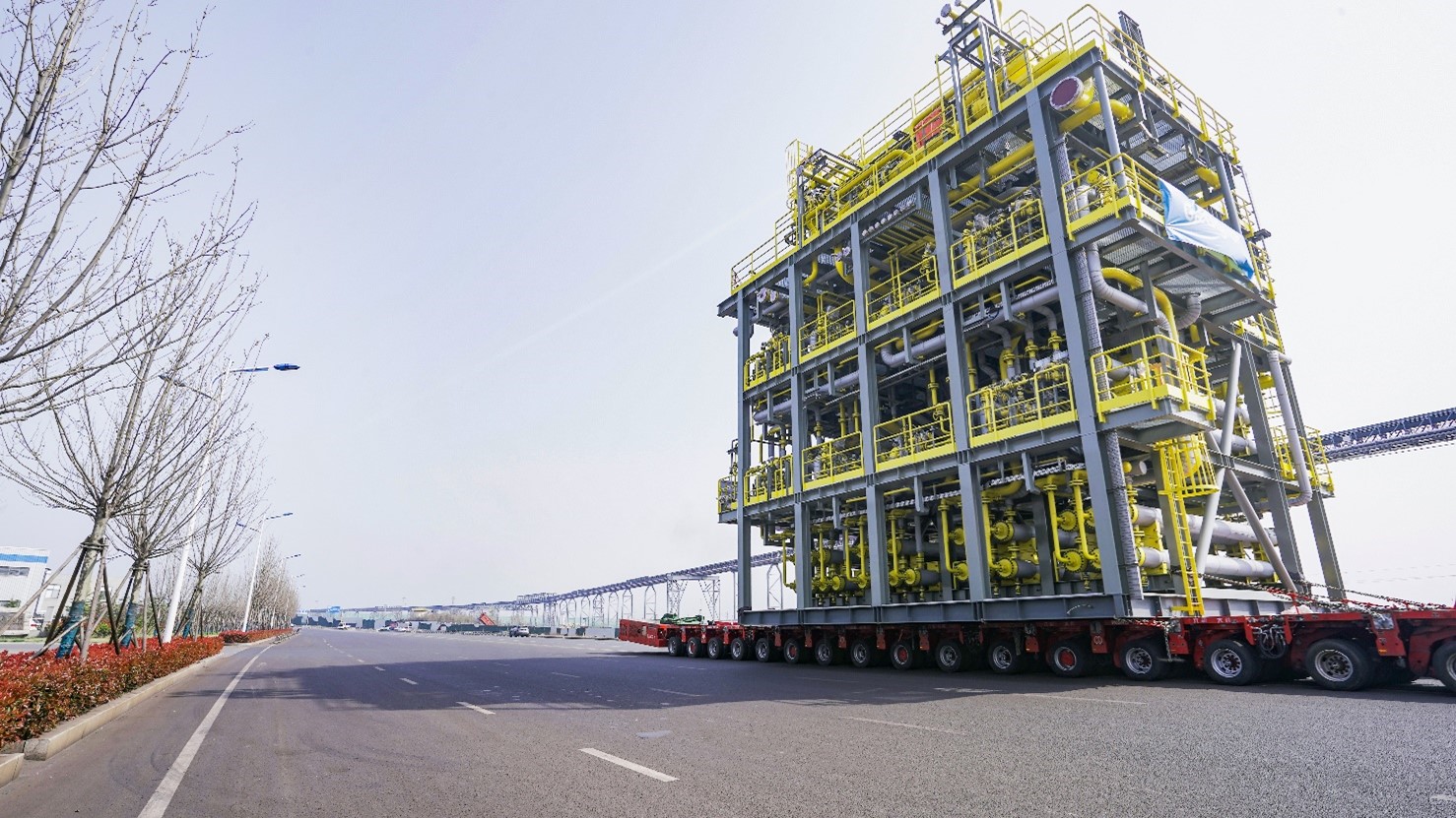 DEUGRO HAVE SUCCESSFULLY DELIVERED A 392-METRIC-TON CO2 REMOVAL SYSTEM 