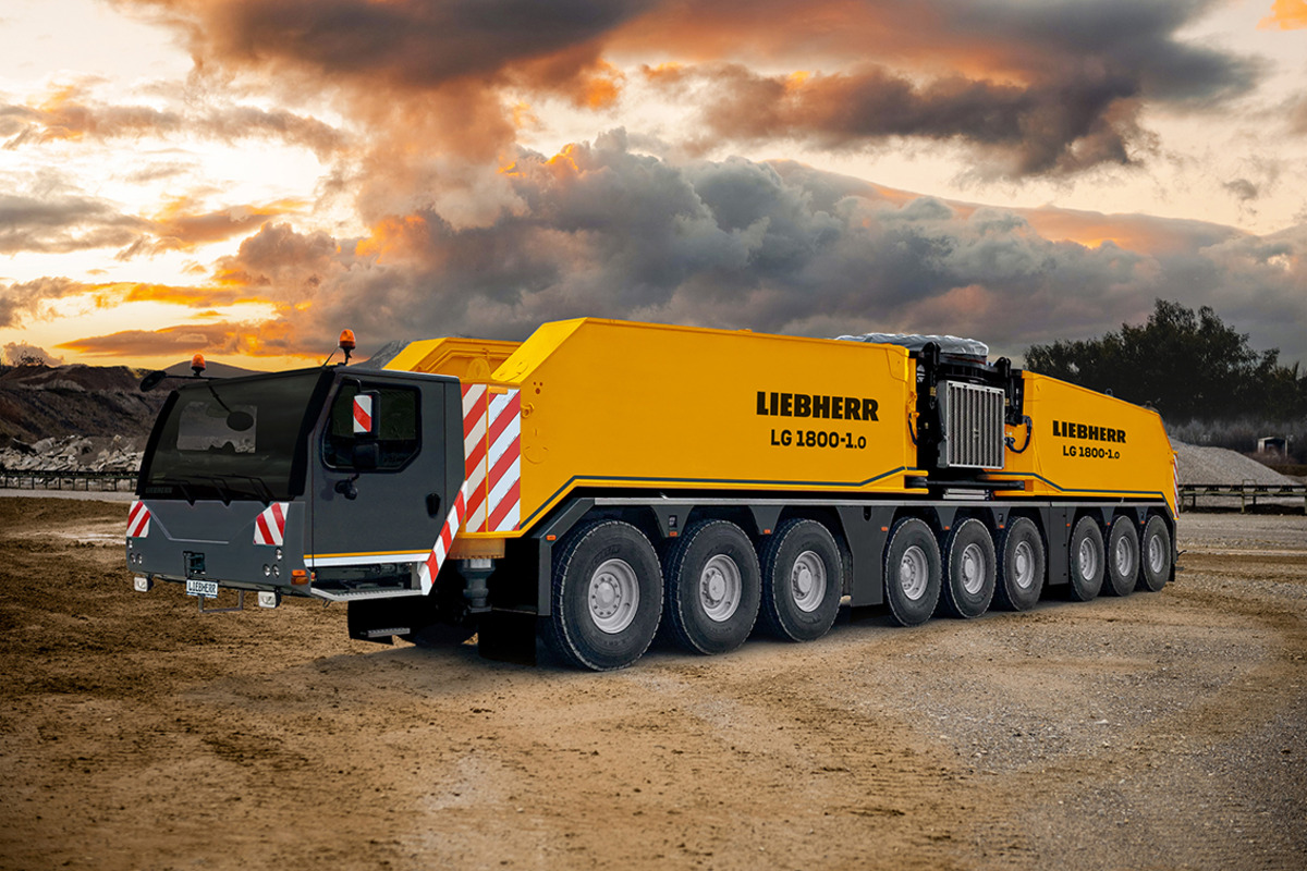 Liebherr Adds LG 1800-1.0 to Their Lattice Boom Crane Portfolio