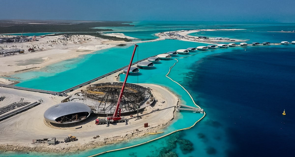 Mammoet Completes Sheybarah Island Resort Installation