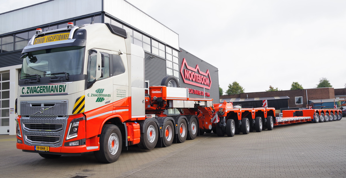 THE WINNER OF THE HEAVIES INNOVATION OF THE YEAR: TRAILER HEAVYWEIGHT (5+ AXLES) 2020 AWARD IS NOOTEBOOM!