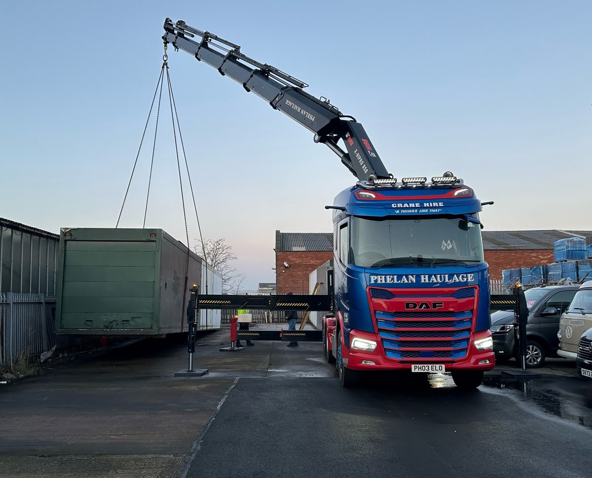 Phelan Haulage Welcomes Monster Crane Truck