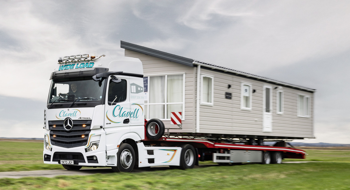 Mercedes-Benz Actros Brings a Touch of Luxury to Clavell Caravans Fleet