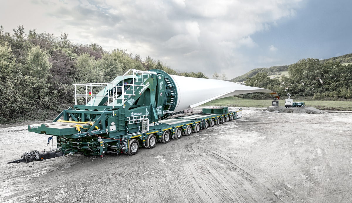 New BladeLifter from TII SCHEUERLE for Enercon